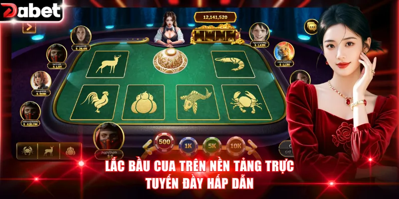 Lắc Bầu Cua DABET - Trò Chơi Dân Gian Trên Nền Tảng Số 2 Lắc Bầu Cua trên nền tảng trực tuyến đầy hấp dẫn