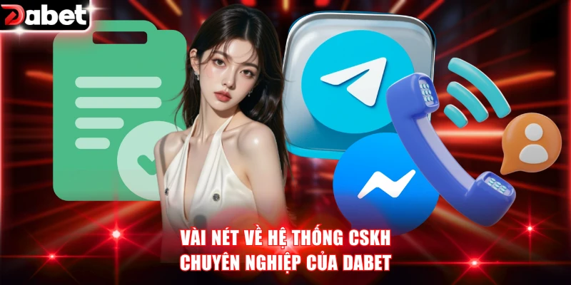 Liên Hệ DABET Nhận Ngay Hỗ Trợ Trực Tuyến 24/7 Nhanh Nhất 1 Vài nét về hệ thống CSKH chuyên nghiệp của DABET